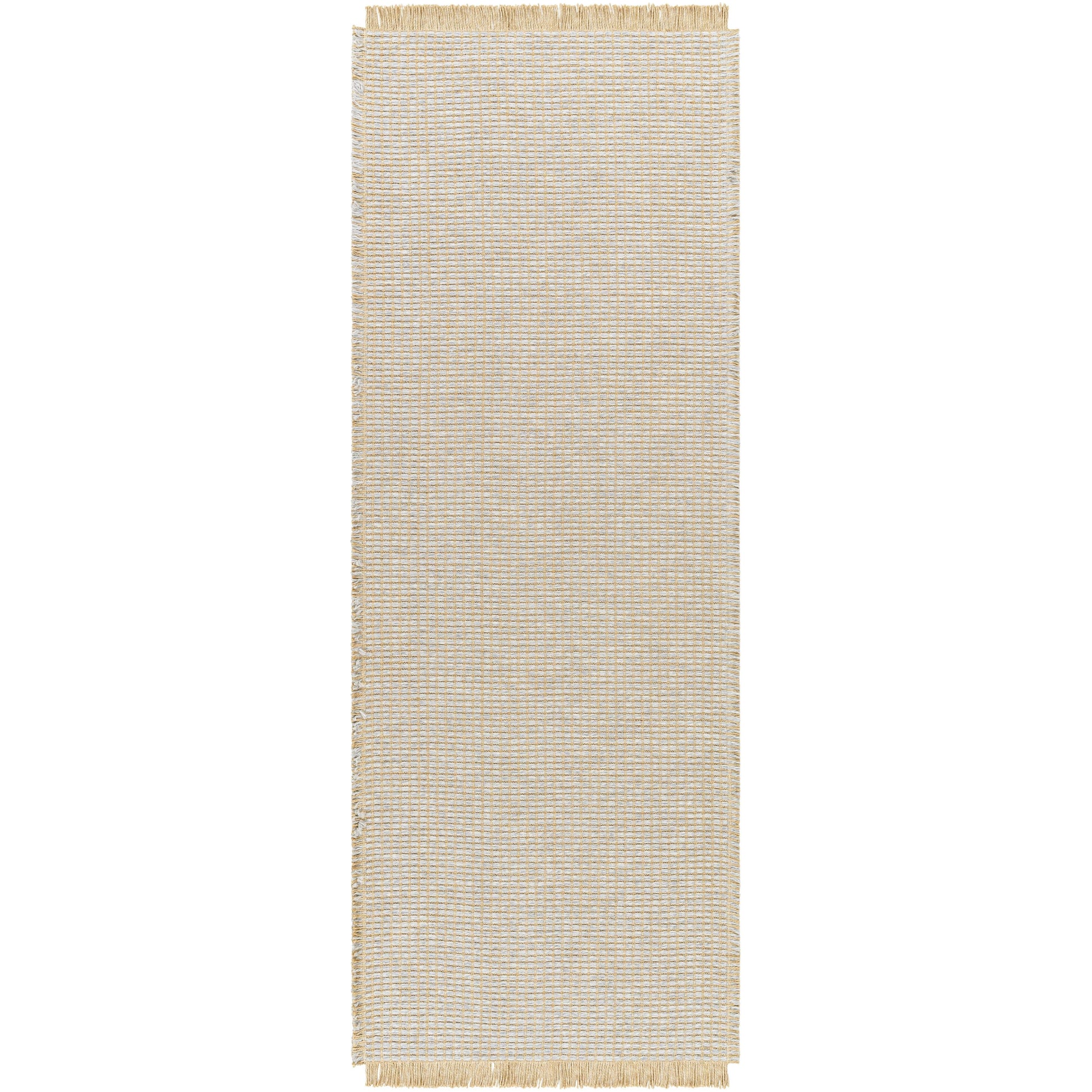 Introducing the Kimi area rug! This stunning and unique piece of art was designed in collaboration between Surya and Becki Owens, two creative minds coming together to create something special. The Kimi rug features a beautiful stitched design, with a textural woven pattern and self tassels that make it a one-of-a-kind addition to any space. Amethyst Home provides interior design, new home construction design consulting, vintage area rugs, and lighting in the Los Angeles metro area.