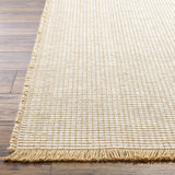 Featuring Becki Owens x Surya Kimi Light Beige Rug by Surya at Amethyst Home. This unique and exquisite Kimi area rug is a special collaboration piece from our Becki Owens x Surya line. The perfect addition to any space, this beautiful rug features a unique stitched design made of polypropylene and jute. Its main colors of natural and beige add a textural w. Amethyst Home provides interior design, new home construction design consulting, vintage area rugs, and lighting in the Nashville metro area.
