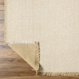 Featuring Becki Owens x Surya Kimi Light Beige Rug by Surya at Amethyst Home. This unique and exquisite Kimi area rug is a special collaboration piece from our Becki Owens x Surya line. The perfect addition to any space, this beautiful rug features a unique stitched design made of polypropylene and jute. Its main colors of natural and beige add a textural woven. Amethyst Home provides interior design, new home construction design consulting, vintage area rugs, and lighting in the Tampa metro area.