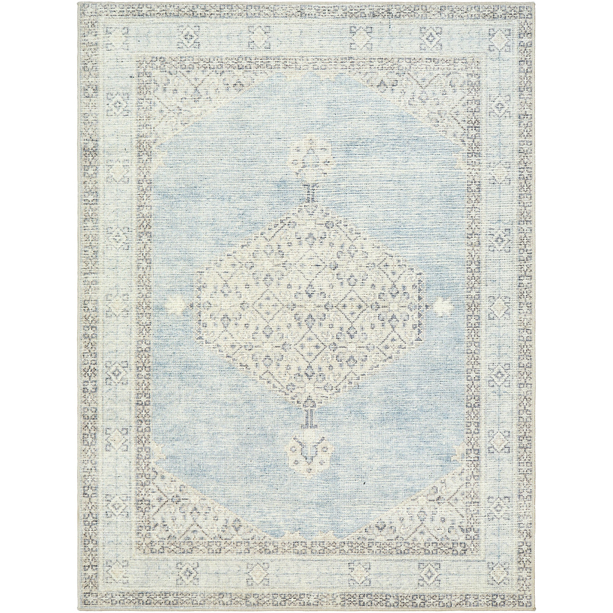 Becki Owens x Surya Lila Denim/Tapis Gris