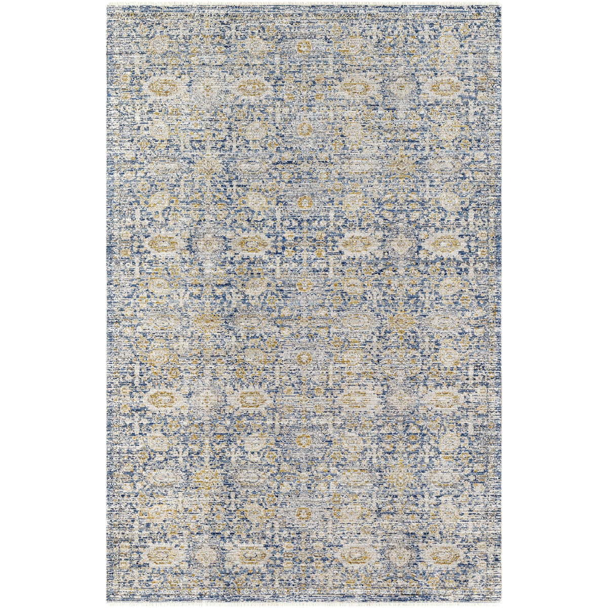Tapis Becki Owens x Surya Margaret bleu marine/gris