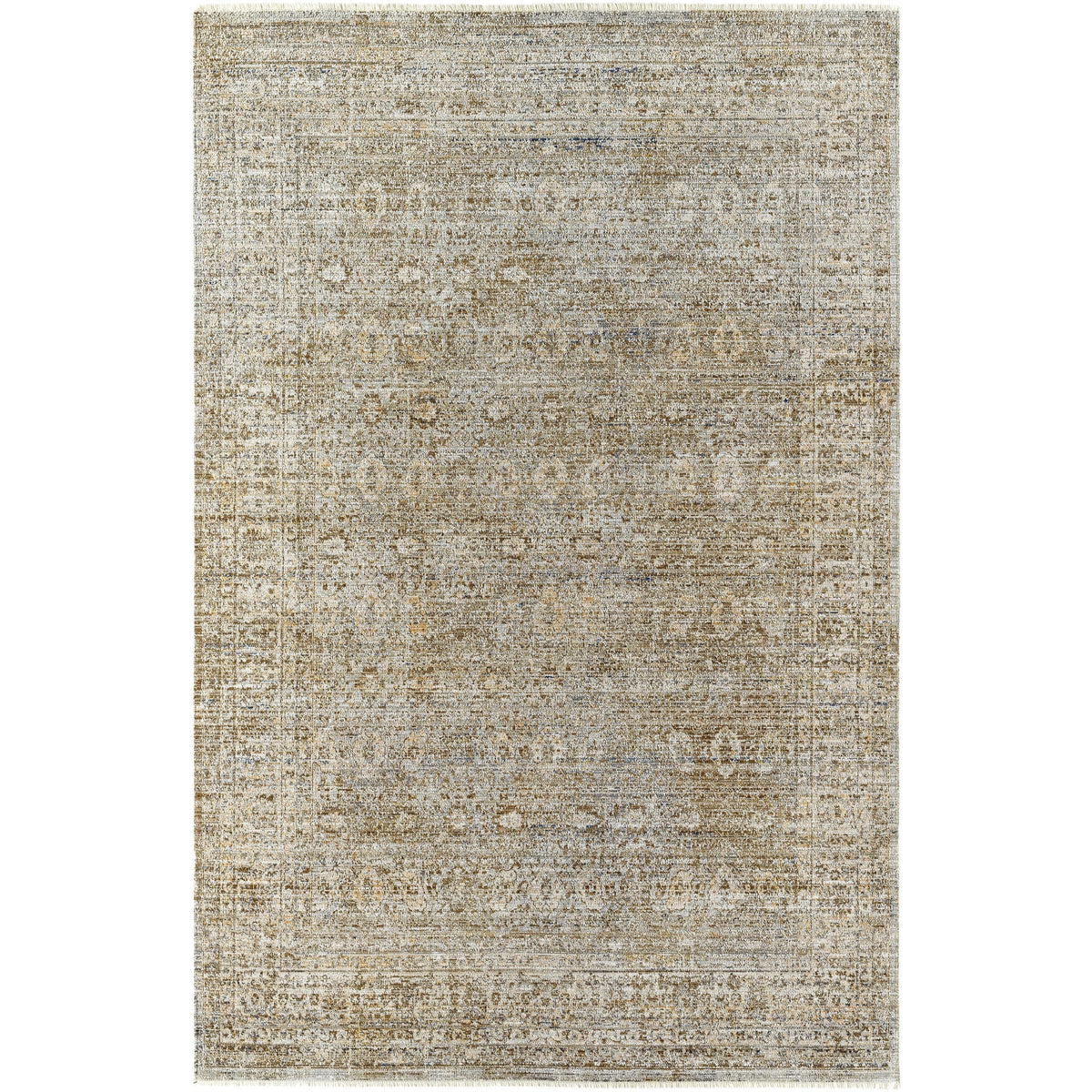 Tapis gris Becki Owens x Surya Margaret