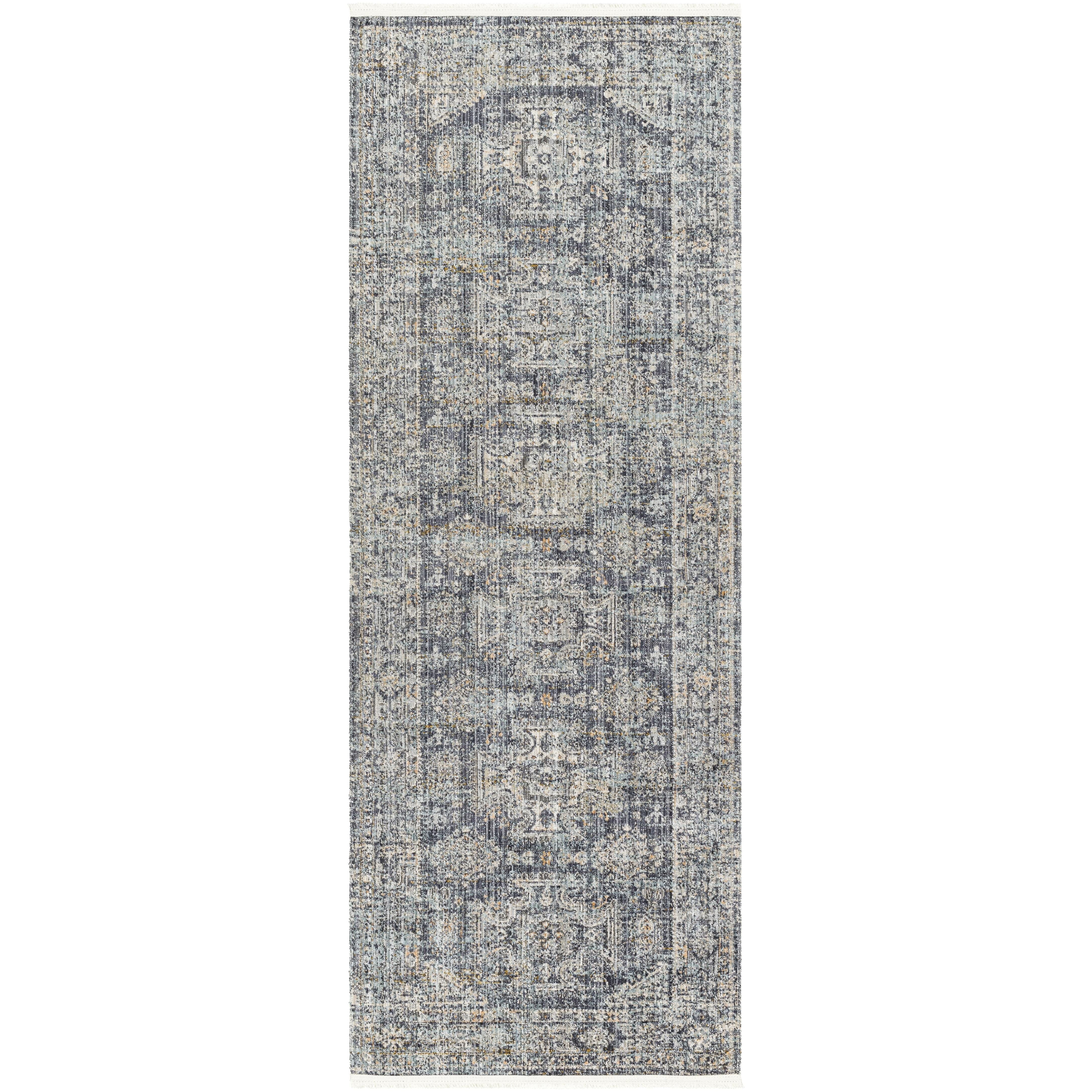 Featuring Becki Owens x Surya Margaret Navy/Taupe Rug by Surya at Amethyst Home. Introducing the Margaret area rug, a unique and special collaboration piece between Surya and Becki Owens. Let this beautiful style be the centerpiece of your space, with a captivating design that brings a timeless, old-age feel. Crafted with expert care, this rug is made of polye. Amethyst Home provides interior design, new home construction design consulting, vintage area rugs, and lighting in the Dallas metro area.