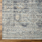 Featuring Becki Owens x Surya Margaret Navy/Taupe Rug by Surya at Amethyst Home. Introducing the Margaret area rug, a unique and special collaboration piece between Surya and Becki Owens. Let this beautiful style be the centerpiece of your space, with a captivating design that brings a timeless, old-age feel. Crafted with expert care, this rug is made of polye. Amethyst Home provides interior design, new home construction design consulting, vintage area rugs, and lighting in the Dallas metro area.