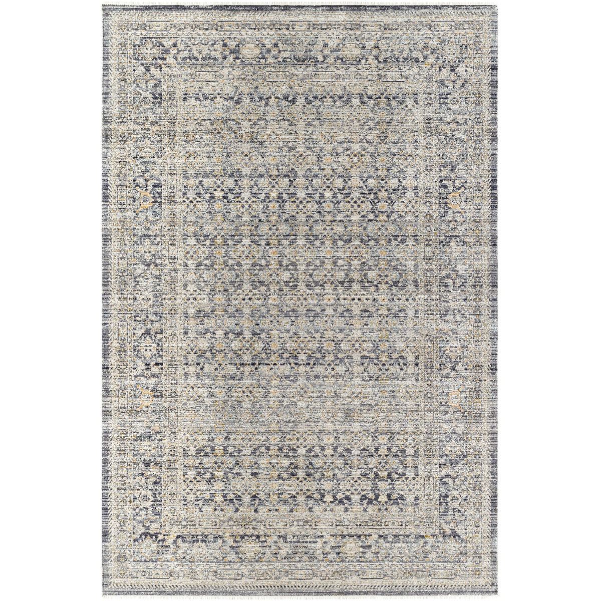 Tapis Becki Owens x Surya Margaret gris/charbon