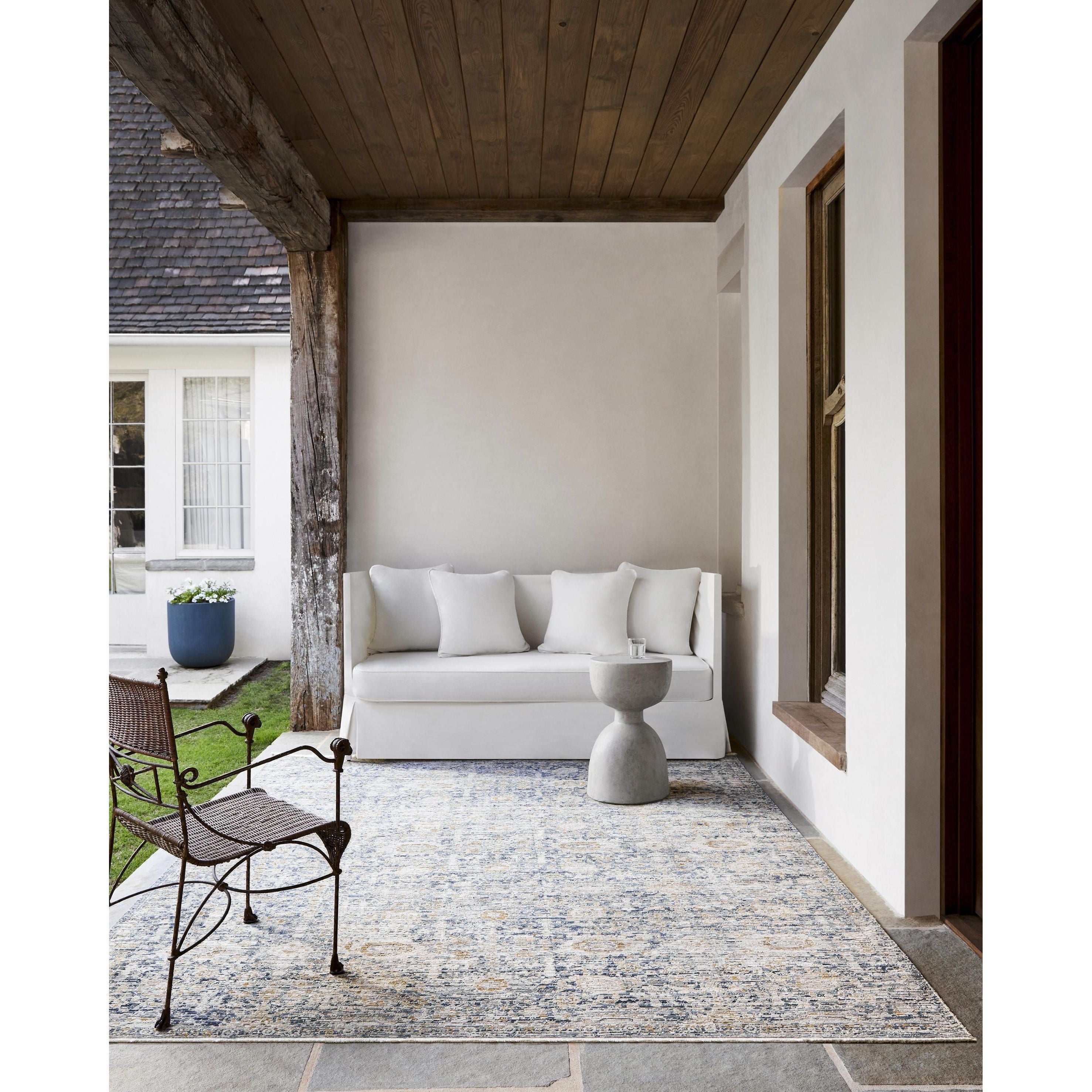 Featuring Becki Owens x Surya Margaret Navy/Gray Rug by Surya at Amethyst Home. Introducing the Margaret area rug, designed as a special collaboration for our Becki Owens x Surya line! This exquisite rug is sure to transform any space into a beautiful oasis. It features a vintage floral design, crafted with polyester for maximum durability. The main colors of n. Amethyst Home provides interior design, new home construction design consulting, vintage area rugs, and lighting in the Omaha metro area.