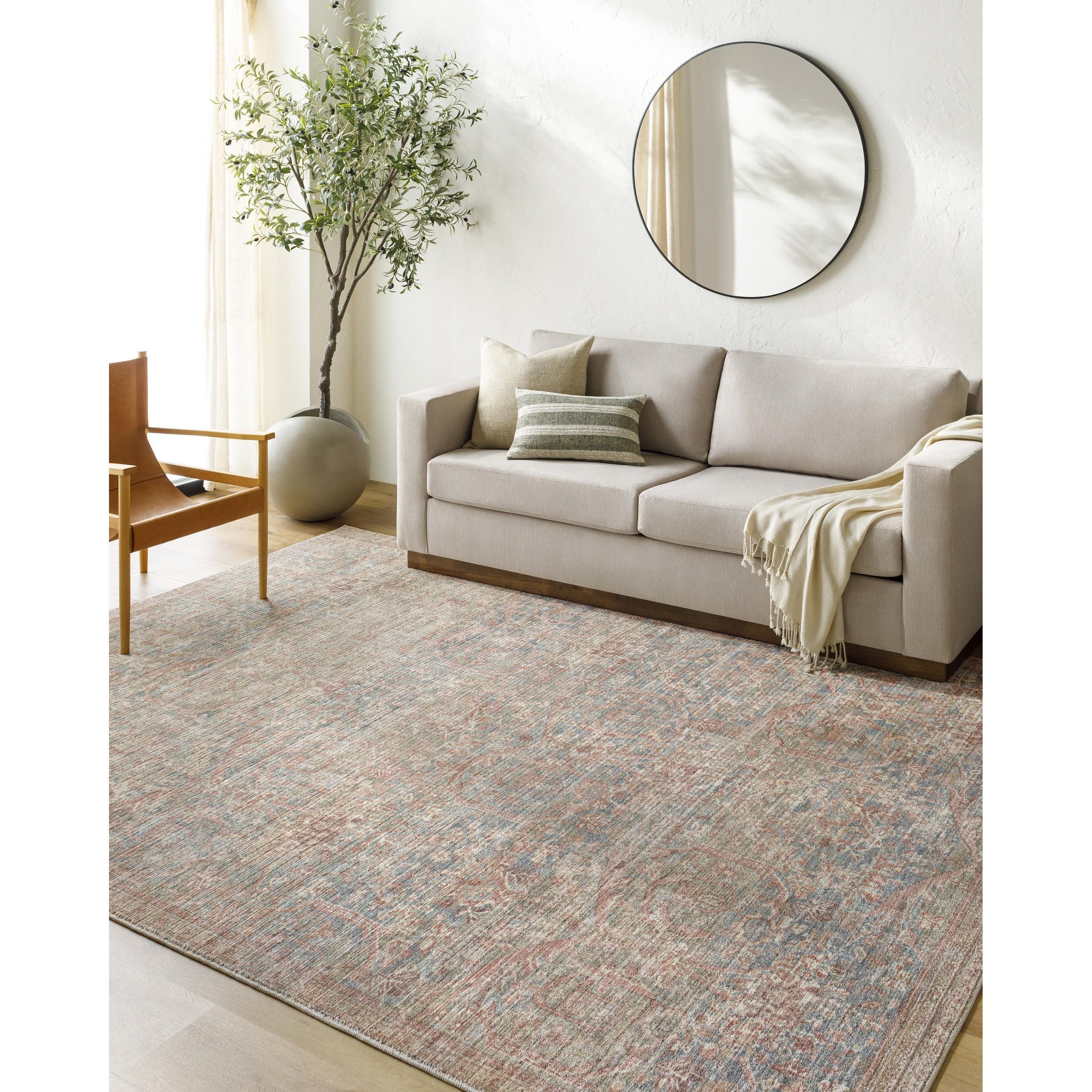 Featuring Becki Owens x Surya Marlene Beige/Multi Rug by Surya at Amethyst Home. The Marlene area rug is the perfect addition to any living space. Crafted as part of our special collaboration from the Becki Owens x Surya line, this stunning piece is sure to bring a vintage-inspired flair to your home. The rich colors and medium pile are sure to add a touch . Amethyst Home provides interior design, new home construction design consulting, vintage area rugs, and lighting in the Nashville metro area.