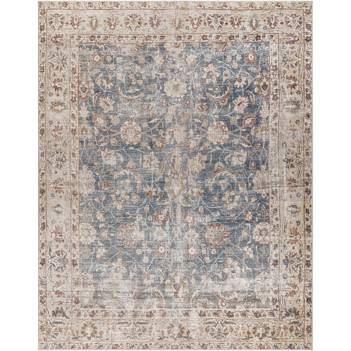 Tapis Becki Owens x Surya Marlene bleu/beige