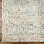 Introducing the Marlene area rug, a stunning rug from our Becki Owens x Surya Collaboration. This exquisite piece is sure to add a touch of elegance to any room. Featuring a unique diamond pattern, the rug is made of polyester and features a teal shade of blue, making it a timeless and eye-catching addition to any space. Amethyst Home provides interior design, new home construction design consulting, vintage area rugs, and lighting in the Alpharetta metro area.