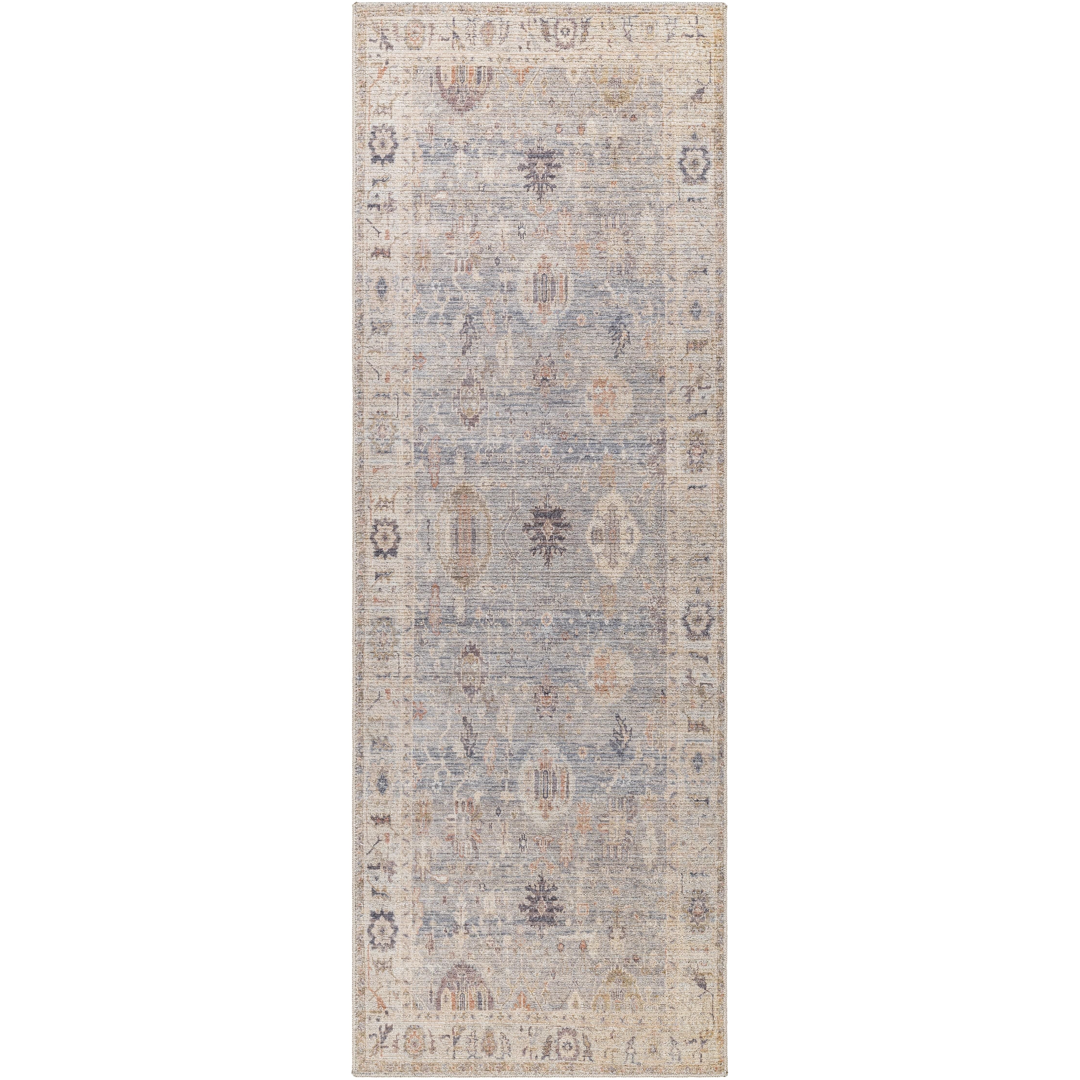 This exquisite Marlene area rug is the perfect addition to any living space. Designed in specifically for our Becki Owens x Surya line, this stunning piece features a vintage-inspired style that is sure to bring a touch of timeless elegance to your home. The polyester construction and medium pile make it durable and perfect for high traffic areas. Amethyst Home provides interior design, new home construction design consulting, vintage area rugs, and lighting in the Austin metro area.