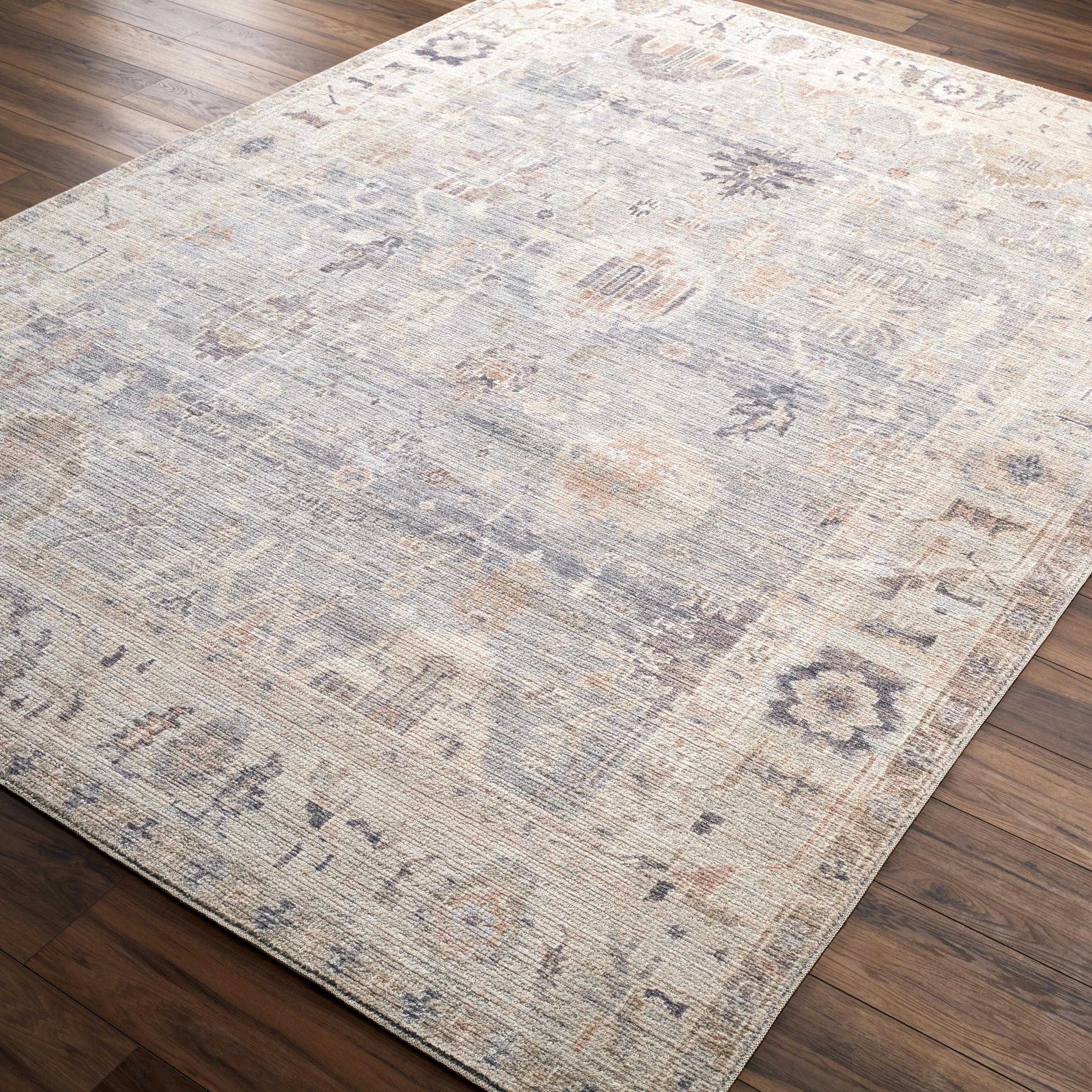 Featuring Becki Owens x Surya Marlene Pale Blue Rug by Surya at Amethyst Home. This exquisite Marlene area rug is the perfect addition to any living space. Designed in specifically for our Becki Owens x Surya line, this stunning piece features a vintage-inspired style that is sure to bring a touch of timeless elegance to your home. The polyester construct. Amethyst Home provides interior design, new home construction design consulting, vintage area rugs, and lighting in the Los Angeles metro area.