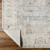 Featuring Becki Owens x Surya Marlene Pale Blue Rug by Surya at Amethyst Home. This exquisite Marlene area rug is the perfect addition to any living space. Designed in specifically for our Becki Owens x Surya line, this stunning piece features a vintage-inspired style that is sure to bring a touch of timeless elegance to your home. The polyester construction an. Amethyst Home provides interior design, new home construction design consulting, vintage area rugs, and lighting in the Omaha metro area.