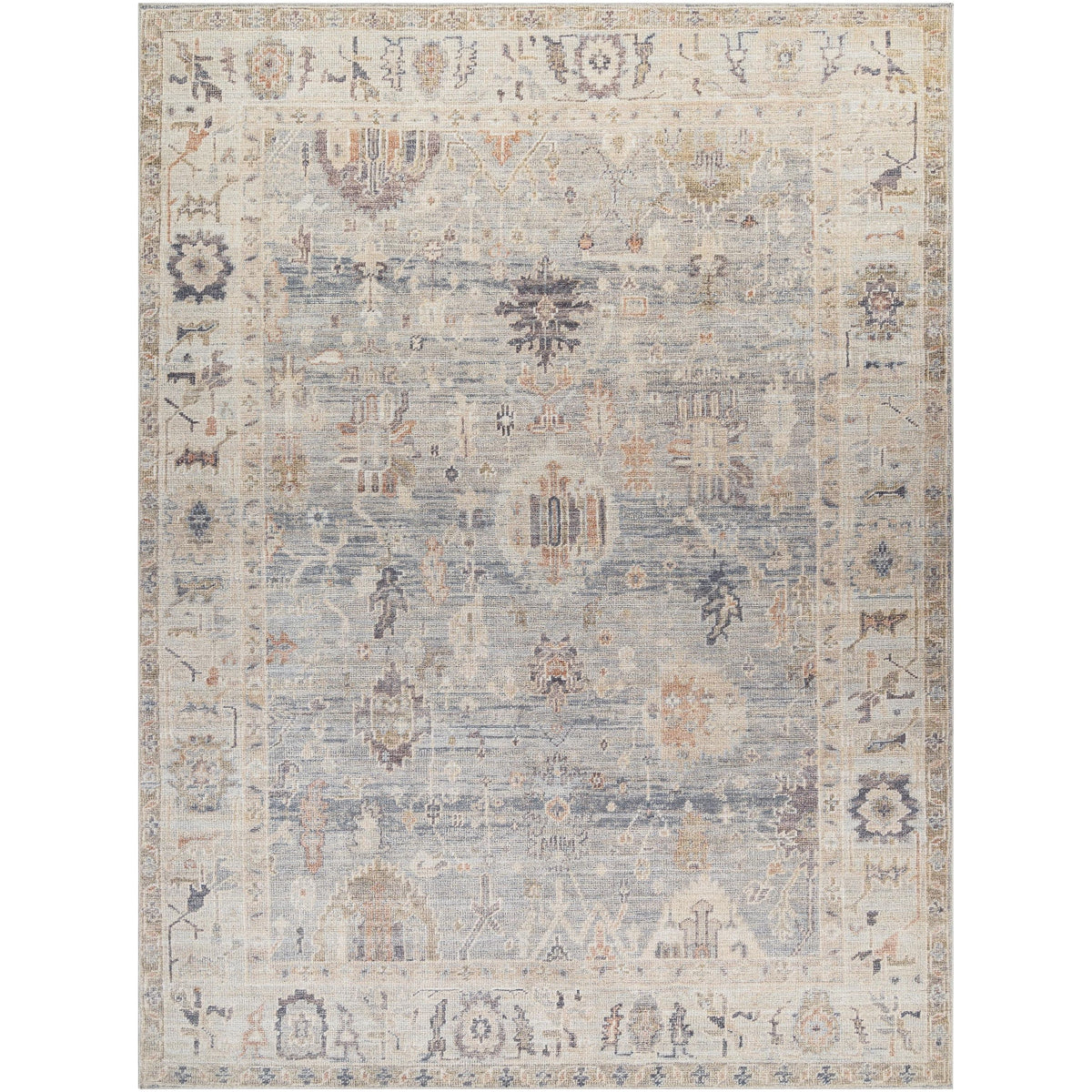 Tapis bleu pâle Becki Owens x Surya Marlene