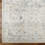 Introducing the Marlene area rug, a stunning piece of artistry crafted by the collaboration of Surya and Becki Owens. This unique and elegant design features beautiful blue tones that will bring a serene ambiance to any space. Amethyst Home provides interior design, new home construction design consulting, vintage area rugs, and lighting in the Seattle metro area.