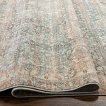 Introducing the Marlene area rug, a stunning piece from our Becki Owens x Surya line to bring you a beautiful style perfect for any space. This vintage-inspired piece is crafted with high-quality polyester and features hues of blue and green that will bring a refreshing, calming ambiance to your room. Amethyst Home provides interior design, new home construction design consulting, vintage area rugs, and lighting in the Washington metro area.