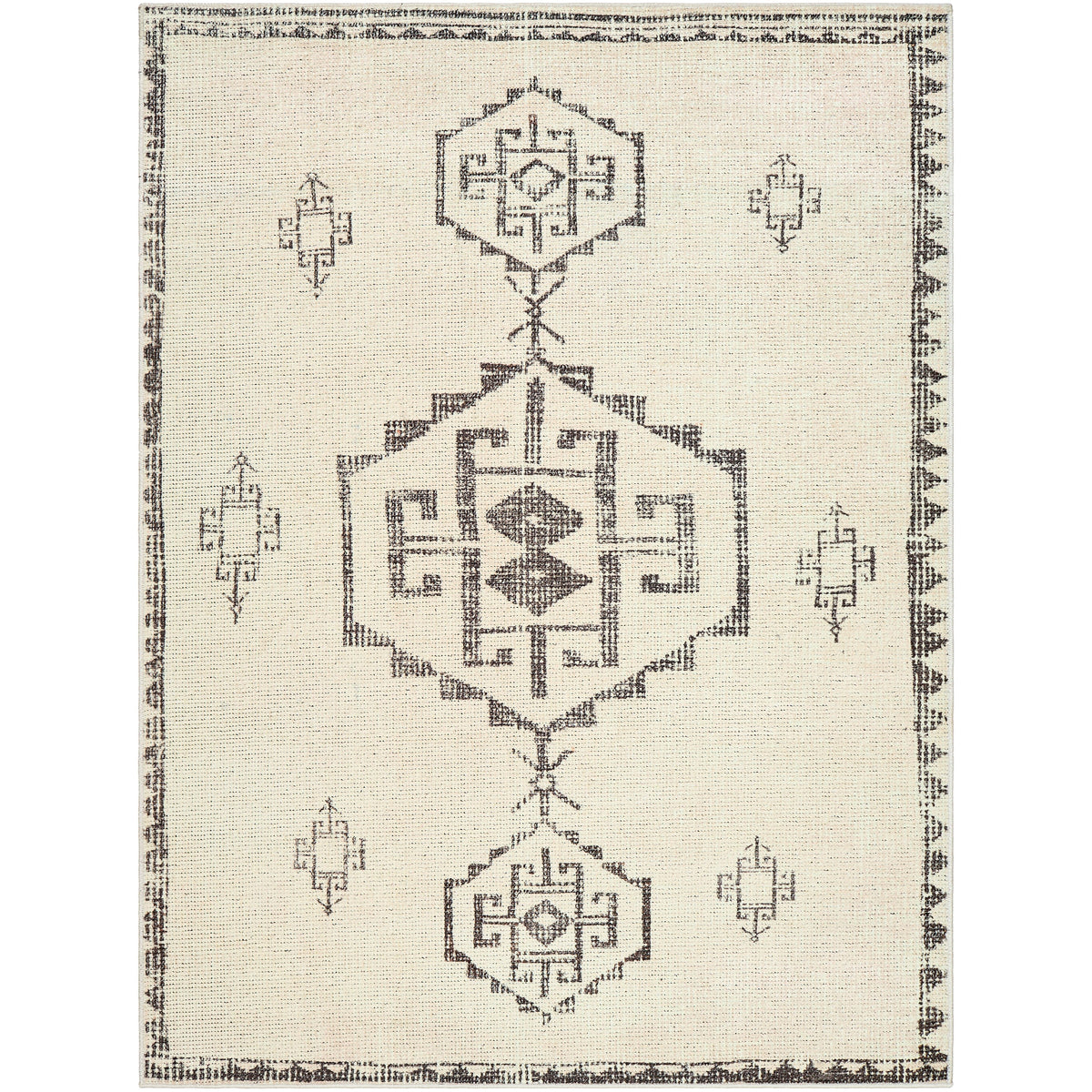 Tapis Becki Owens x Surya Solana ivoire/beige