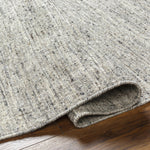 The simplistic yet compelling rugs from the Hamburg Collection effortlessly serve as the exemplar representation of modern decor. These Hand Loomed pieces are exquisitely crafted and offer natural class and grace to your decor space. Made with Wool in India, and has Low Pile. Spot Clean Only, One Year Limited Warranty.Hand Loome Amethyst Home provides interior design, new home construction design consulting, vintage area rugs, and lighting in the Dallas metro area.