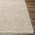 Featuring Jenny Oatmeal Rug by Surya at Amethyst Home. A modern, heathered warm beige look.  One of our favorite layering rugs. This is a great rug if you have other dominant design features in a space like a striking fireplace or standout patterns.
Hand LoomedWoolHMB-2302. Amethyst Home provides interior design, new home construction design consulting, vintage area rugs, and lighting in the Alpharetta metro area.