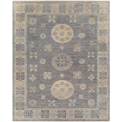 Tapis noué à la main Khotan