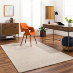 Featuring Mia Rug by Surya at Amethyst Home. The simplistic yet compelling rugs from the Mia Collection effortlessly serve as the exemplar representation of modern decor. The meticulously woven construction of these pieces boasts durability and will provide natural charm into your decor space. Made with Wool in India, and has No Pile. Spot Clean Only, One Year Limited Warranty.
Hand Wov. Amethyst Home provides interior design, new construction, custom furniture, and rugs for Los Angeles metro area