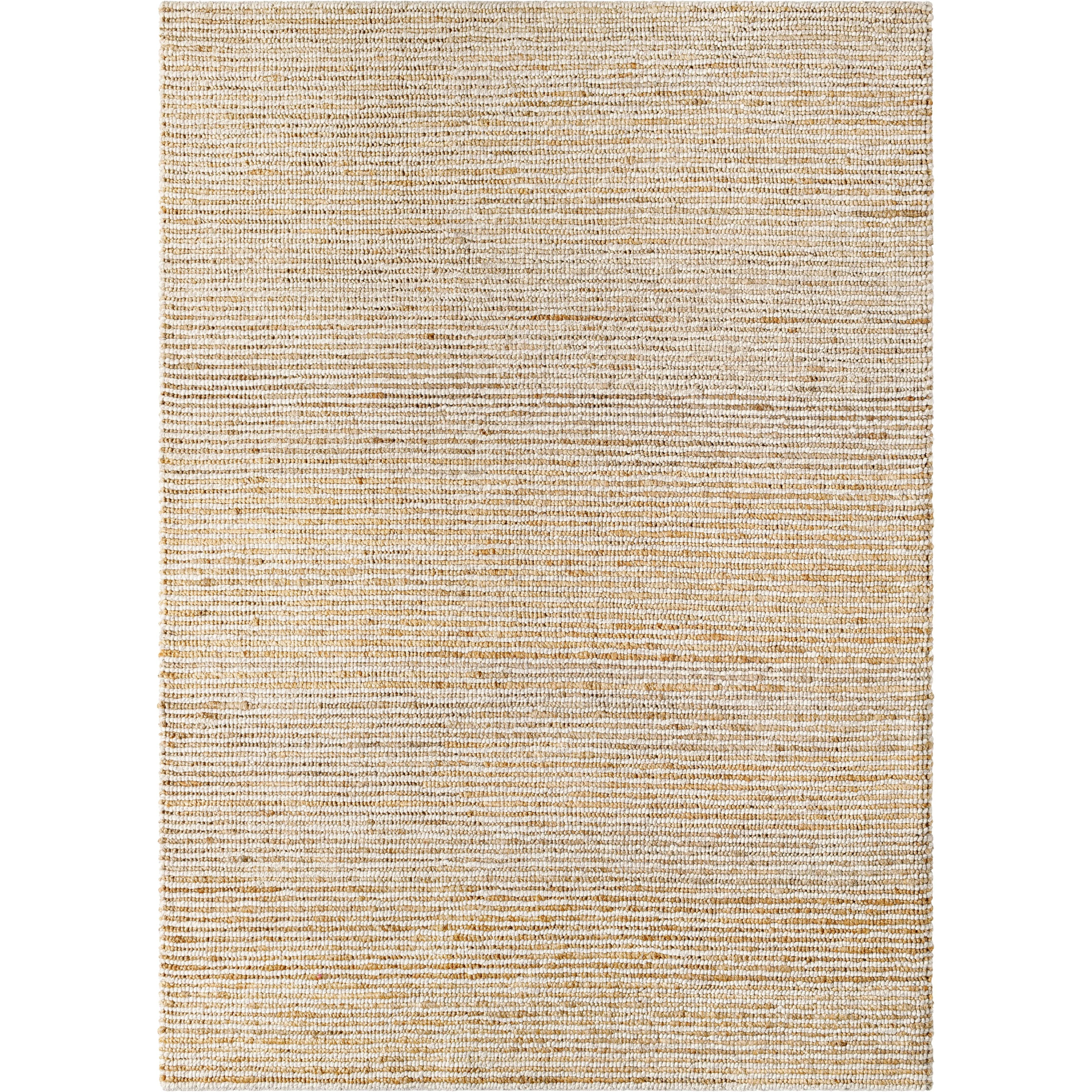 This Molly area rug offers a modern style to any room. It is hand-woven from Wool and Jute, making it durable and long lasting. The no-pile construction ensures that the rug will not flatten over time. This beautiful area rug is made in India, and it is recommended to use with a rug pad for extra cushioning and stability. Amethyst Home provides interior design, new home construction design consulting, vintage area rugs, and lighting in the Laguna Beach metro area.