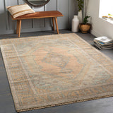 Featuring Nirvana Hand-Knotted Rug by Surya at Amethyst Home. The Nirvana Hand-Knotted Rug is a luxurious addition to any living space. Crafted with a blend of wool and viscose, this rug features a traditional center medallion and a soft, smooth feel. The muted colors of Dusty Coral, Beige and Gray create a classic look to bring warmth and style to any space.
Hand-Knotted75% Wool |. Amethyst Home provides interior design, new construction, custom furniture, and area rugs in the Monterey metro area