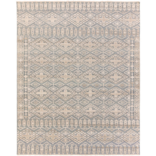 Tapis noué à la main Nobility taupe/charbon