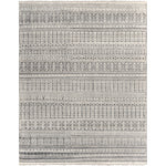 Add an elegant touch to any space with this hand-knotted Nobility Charcoal Rug. Its blend of wool and viscose is ultra soft and smooth, while its timeless ornate motif with modern lines create an exquisite, timeless piece. Enjoy its high-low characteristics and luxurious feel to add a touch of sophistication to your home that fits any lifestyle. Amethyst Home provides interior design, new construction, custom furniture, and area rugs in the Houston metro area.