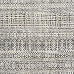 Add an elegant touch to any space with this hand-knotted Nobility Charcoal Rug. Its blend of wool and viscose is ultra soft and smooth, while its timeless ornate motif with modern lines create an exquisite, timeless piece. Enjoy its high-low characteristics and luxurious feel to add a touch of sophistication to your home that fits any lifestyle. Amethyst Home provides interior design, new construction, custom furniture, and area rugs in the Omaha metro area.