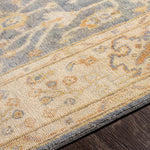 The Normandy Collection showcases traditional inspired designs that exemplify timeless styles of elegance, comfort, and sophistication. With their hand knotted construction, these rugs provide a durability that can not be found in other handmade constructions, and boasts the ability to be thoroughly cleaned as it contains no chemicals that react to water, such as glue. AmethystHome provides interior design, new construction, custom furniture, and rugs for Boston metro area