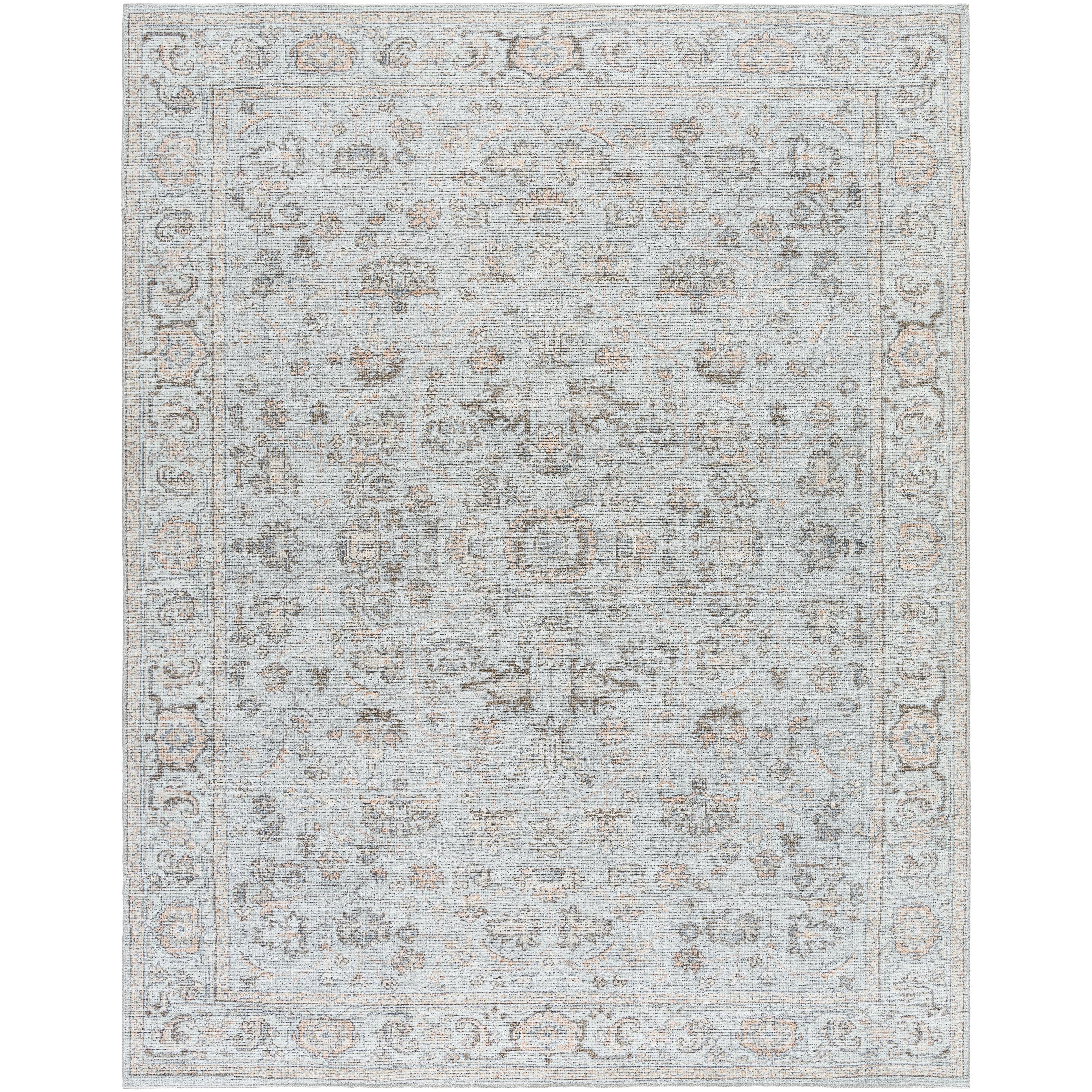 Featuring Olympic Gray Rug by Surya at Amethyst Home. Transform your space into a cozy oasis with our Olympic Gray Rug. Made from durable materials, this rug features a classic gray color that adds a touch of elegance to any room. Enjoy the softness and warmth under your feet, while also adding a stylish and functional element to your home decor.
100% Pol.  Amethyst Home provides interior design, new home construction design consulting, vintage area rugs, and lighting in the Washington metro area.