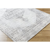 Featuring Olympic Cream/Tan Rug by Surya at Amethyst Home. Elevate any room with the beautiful Olympic Cream/Tan Rug. Made with quality materials and featuring a stunning cream and tan color palette, this rug adds both style and comfort to your home. Its durable construction makes it a long-lasting investment.
100% PolyesterMachine Woven Medium PileThickn.  Amethyst Home provides interior design, new home construction design consulting, vintage area rugs, and lighting in the Alpharetta metro area.