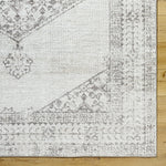 Featuring Olympic Cream/Tan Rug by Surya at Amethyst Home. Elevate any room with the beautiful Olympic Cream/Tan Rug. Made with quality materials and featuring a stunning cream and tan color palette, this rug adds both style and comfort to your home. Its durable construction makes it a long-lasting investment.
100% PolyesterMachine Woven Medium PileThickn.  Amethyst Home provides interior design, new home construction design consulting, vintage area rugs, and lighting in the Des Moines metro area.