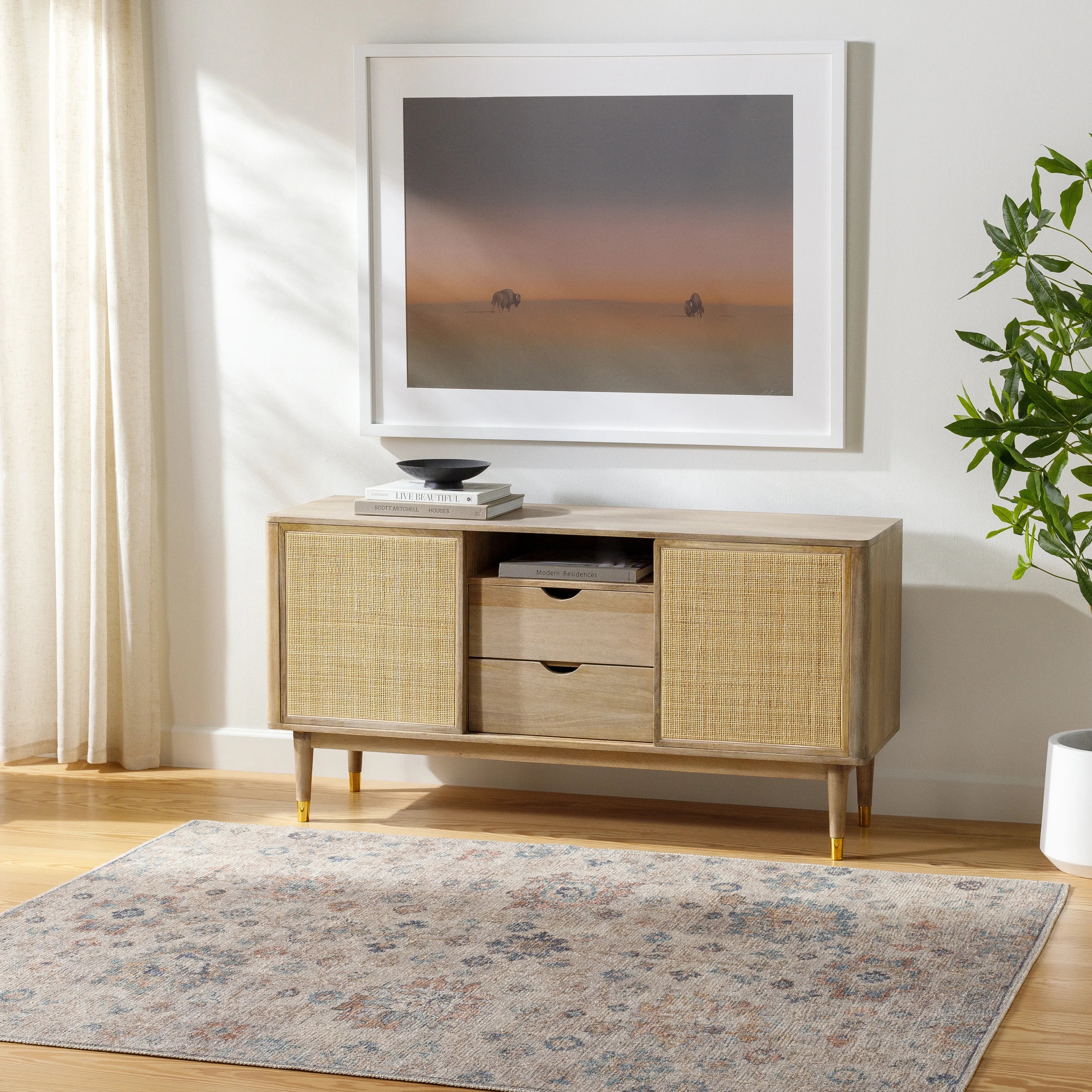 PNW Home x Surya available at Amethyst Home shipping to Australia, UK, and Canada. Organic modern design with easy to clean rugs for a family home in  the Monterey metro area.