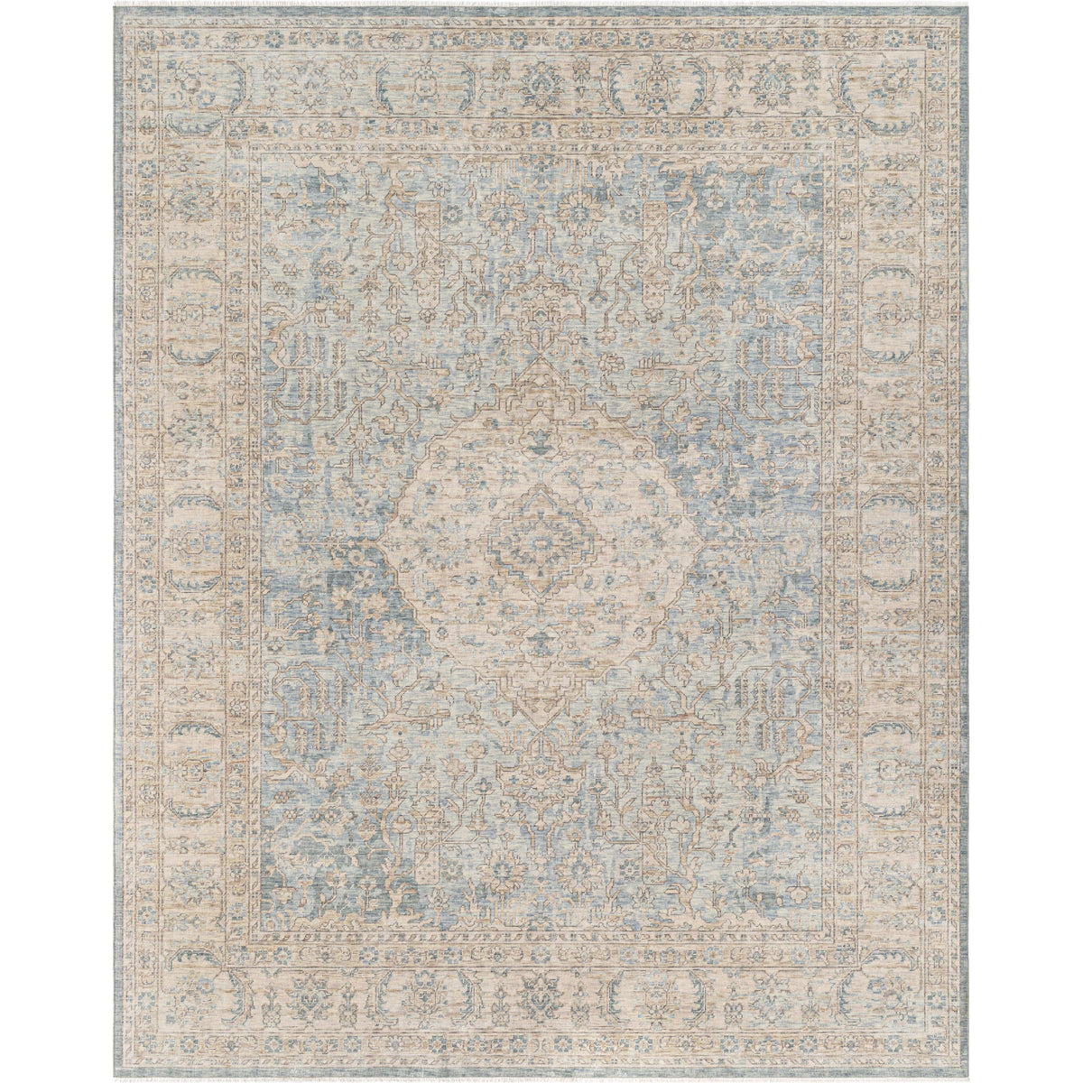 Tapis Claire Français Bleu