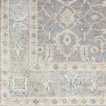 Featuring Palais Hand-Knotted Rug by Surya at Amethyst Home. Give your space an air of sophistication with our Palais Hand-Knotted Rug. Crafted with 100% wool in hues of charcoal, ivory, seafoam, and taupe, the rug features a soft texture and is contrasted with a deep center and bright border for an artful look. Perfect for adding depth and character to any room.
With their Hand-Kn. Amethyst Home provides interior design, new construction, custom furniture, and area rugs in the Hamptons metro area