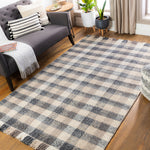 Featuring Thomas Hand-Woven Rug by Surya at Amethyst Home. Fashioning a sense of warmth that will radiate comfy vibes throughout your space, the Reliance Thomas offers rustic inspired charm will transform your decor space and be the envy of your guests! The meticulously woven construction of these pieces boasts durability and will provide natural charm into your decor space. Made . Amethyst Home provides interior design, new construction, custom furniture, and area rugs in the Charlotte metro area
