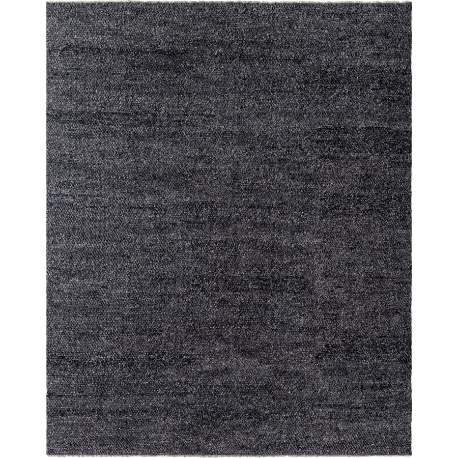 Wabi Black Hand-Knotted Rug