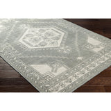 Featuring Zahra Charcoal Hand-Knotted Rug by Surya at Amethyst Home. The Zahra Collection showcases traditional inspired designs that exemplify timeless styles of elegance, comfort, and sophistication. With their hand knotted construction, these rugs provide a durability that can not be found in other handmade constructions, and boasts the ability to be. Amethyst Home provides interior design, new home construction design consulting, vintage area rugs, and lighting in the Newport Beach metro area.