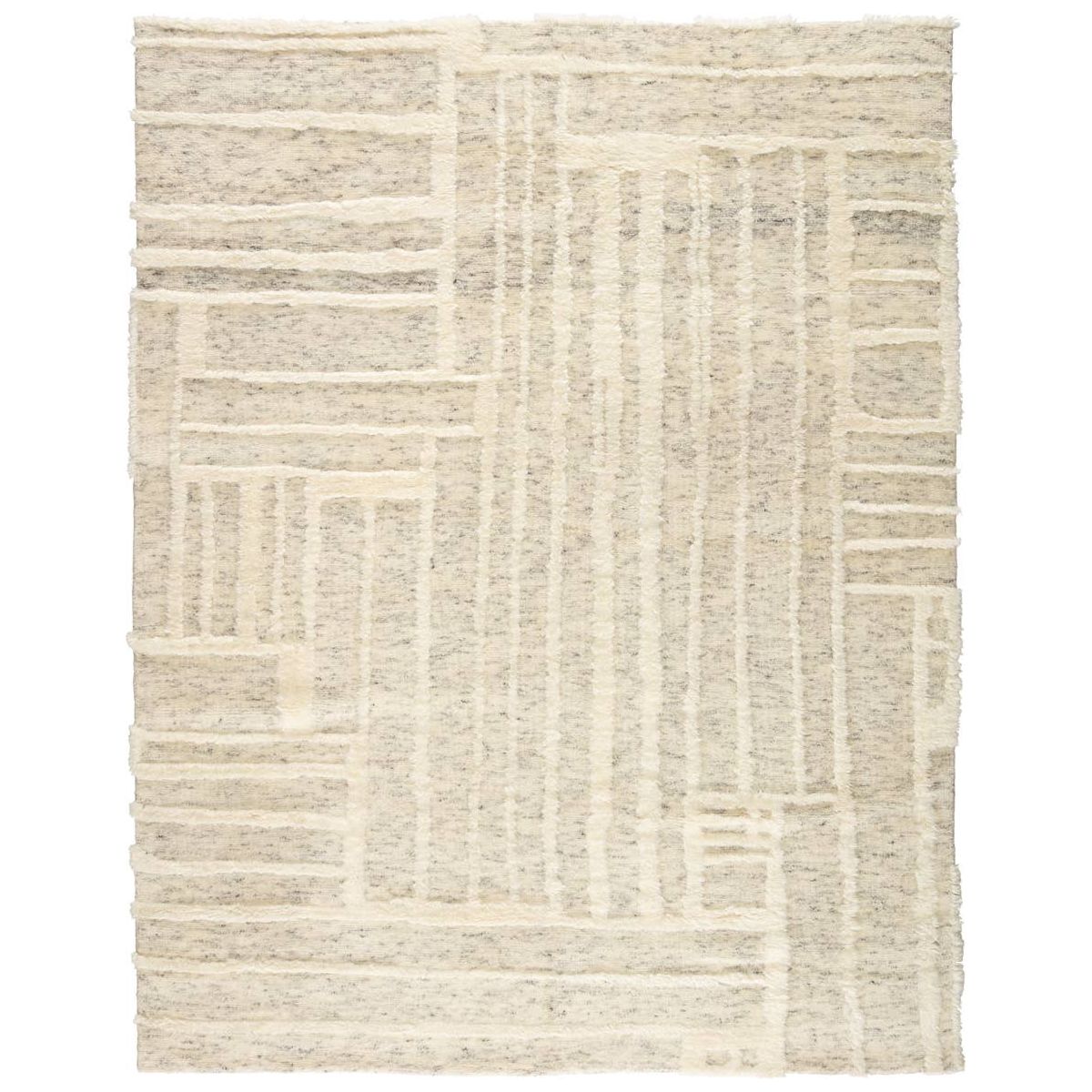 The Tala Casamir Area Rug by Jaipur Living, or TAL08, is a hand-knotted rug that brings a new sense of luxury and comfort. The Casamir area rug showcases a crosshatched lattice design in an inviting cream haue with earthy toned flecks of brown wool fibers. Perfect for the master bedroom, den, or other low traffic area.