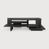 Featuring Teak Abstract Coffee Table by Ethnicraft at Amethyst Home. Inspired by the Dutch architectural movement de Stijl, the Teak Abstract Coffee Table is not only centered around style but also purpose. With its contemporary black finish discover new proportions and interest from every angle.
 
Dimensions: 55.5"w x 33.5"d x 16.5"hWeight: 66 lbs
Material: 100% Solid TeakFinish: Varnished
For. Amethyst Home provides interior design services, furniture, rugs, and lighting in the Tampa metro area.