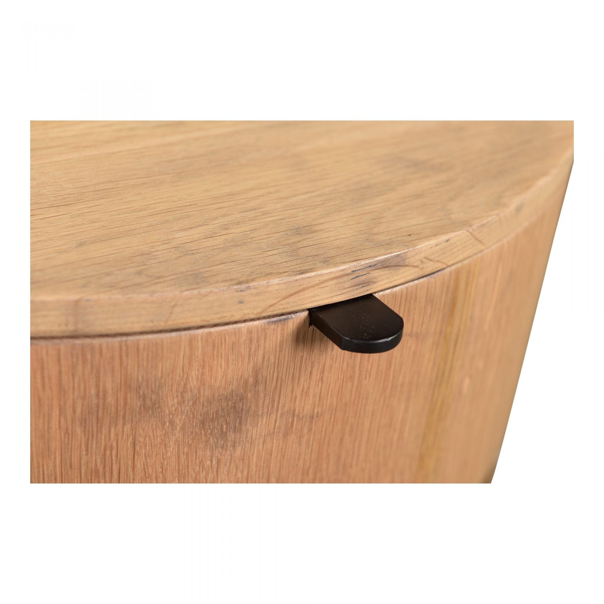 Made from solid oak and a natural finish, the Theo Nightsand gives us all the natural, earthy vibes. The drawer makes this an extremely function, contemporary piece to add to your room.   Size: 19"W x 19"D x 18.5"H Material: Solid Oak