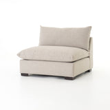 Featuring Westwood Sectional Pieces - Bennett Moon by Four Hands at Amethyst Home. We love the durability in the Westwood Bennett Moon Sectional Pieces. This is the ultimate low-and-deep lounger, perfect for curling up to read your favorite book in. 
Ottoman: 39"w x 39"d x 18"hArmless Piece: 39"w x 39"d x 31"hCorner Piece: 39"w x 39"d x 31"hLeft Arm Piece: . Amethyst Home provides interior design, new home construction design consulting, vintage area rugs, and lighting in the Calabasas metro area.