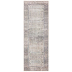 Featuring Wynter Silver / Charcoal Rug by Loloi at Amethyst Home. Old soul, new spirit. Power-loomed of 100% polyester, the Wynter Silver / Charcoal area rug showcases a one-of-a-kind vintage or antique area rug look at an affordable price. This rug brings in tones of silver, gray, blue, tan, and hints of green and ideal for high traffic areas due to the.  Amethyst Home provides interior design, new home construction design consulting, vintage area rugs, and lighting in the Los Angeles metro area.