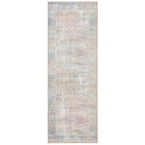 Featuring Wynter Red / Teal Rug by Loloi at Amethyst Home. Old soul, new spirit. Power-loomed of 100% polyester, the Wynter Red / Teal area rug showcases a one-of-a-kind vintage or antique area rug look at an affordable price. This rug brings in tones of pink, blue, and ivory and ideal for high traffic areas due to the rug's durability. The rug is perfec.  Amethyst Home provides interior design, new home construction design consulting, vintage area rugs, and lighting in the Los Angeles metro area.