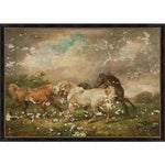Featuring Horses Upon the Stormy Sky Art by Wendover Art at Amethyst Home. Enhance your space with this exquisite limited edition art print, featuring majestic horses galloping through stormy skies. Printed on supreme quality paper, each piece is sure to add an element of luxury to your home.
Specialty: Giclee on Canvas, Mounted to Hardboard, Hand Applie. Amethyst Home provides interior design, new home construction design consulting, vintage area rugs, and lighting in the Laguna Beach metro area.