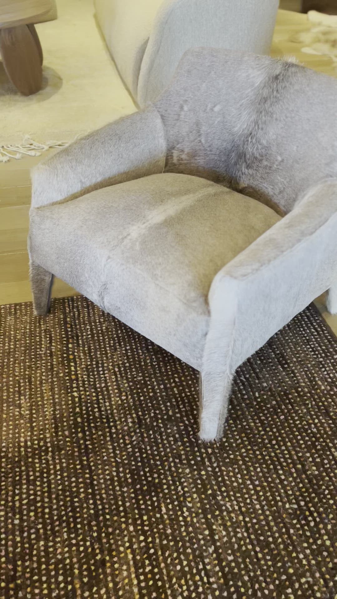 Load video: The Murphy chair is an Amethyst favorite.  Luxe comfort and incredible in a variety of textures. Amethyst Home provides interior design, new home construction design consulting, vintage area rugs, and lighting in the Winter Garden metro area.