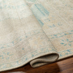 Featuring Anadolu Taupe / Sage Hand-Knotted Rug by Surya at Amethyst Home. The Anadolu Rug Collection showcases traditional inspired designs that exemplify timeless styles of elegance, comfort, and sophistication. With their hand knotted construction, these rugs provide a durability that can not be found in other handmade constructions, and boasts the.  Amethyst Home provides interior design, new home construction design consulting, vintage area rugs, and lighting in the Salt Lake City metro area.