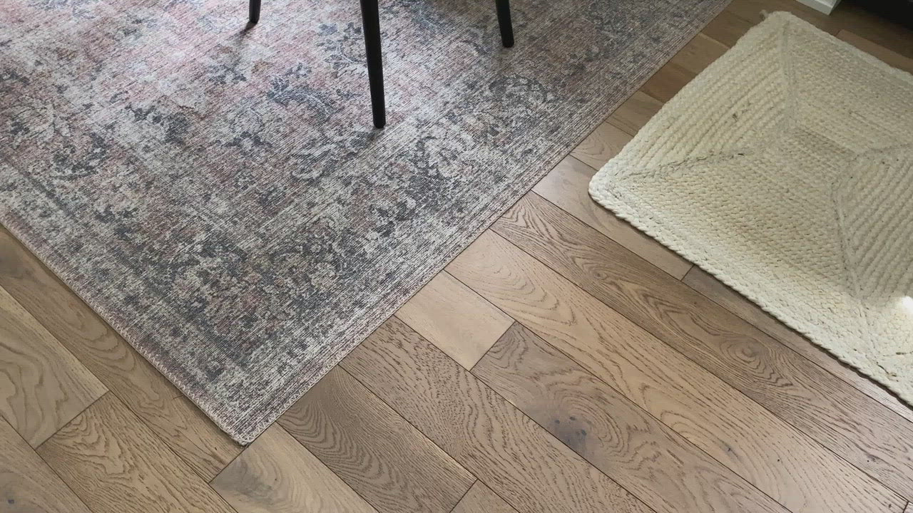 Load video: Classic tulip shaping in textural cast-aluminum makes for a modern Simone Antique Rust Bistro Table. Finished in antique rust to bring out alluring highs and lows.  Overall Dimensions: 42.00&quot;w x 42.00&quot;d x 31.00&quot;h
