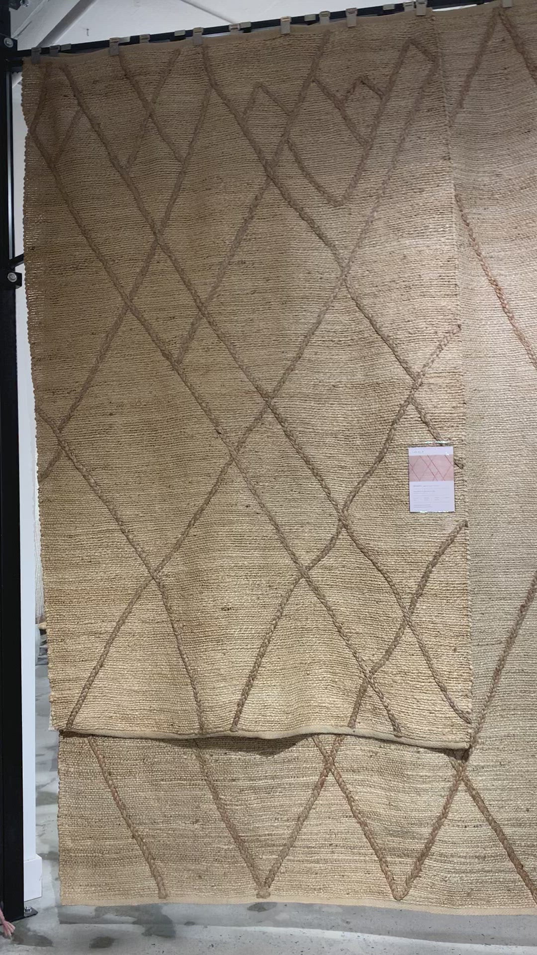 Load video: Bodhi Ivory / Natural BOD-01 Rug